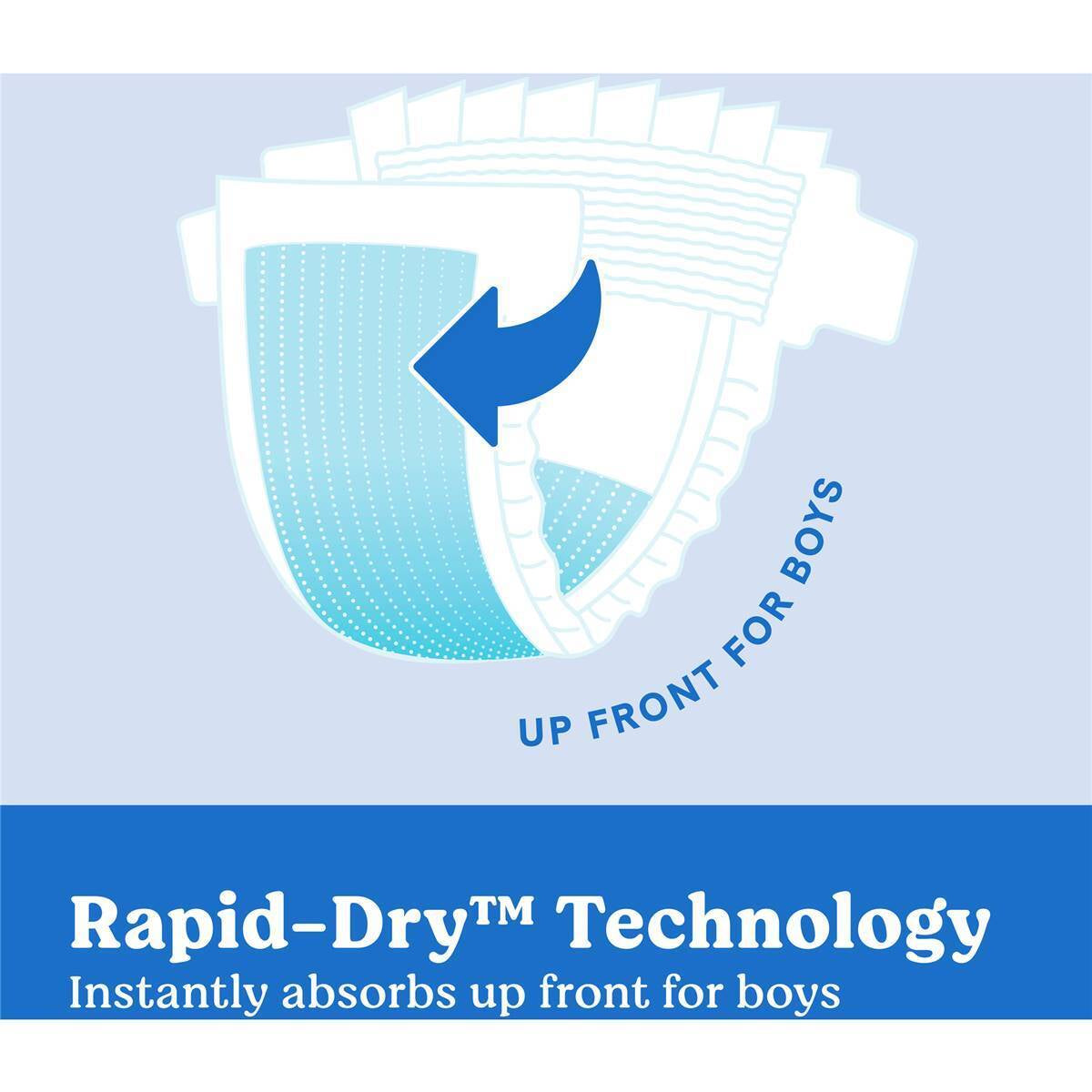 Huggies Ultra Dry Nappies Boys Size 3 (6-11Kg) 90 Pack