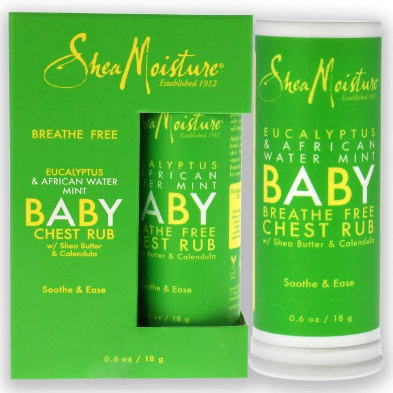 Eucalyptus and African Water Mint Baby Chest Rub Ointment 0.6 Oz
