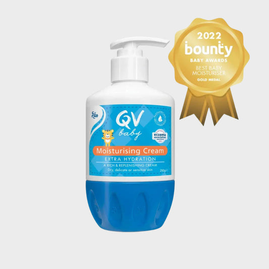 QV Baby Moisturising Cream 500G Pump Extra Hydration Dry Sensitive Skin Ego